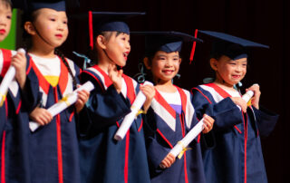 Little scholars, big dreams! Our K2 graduates celebrating the first step of their learning journey.